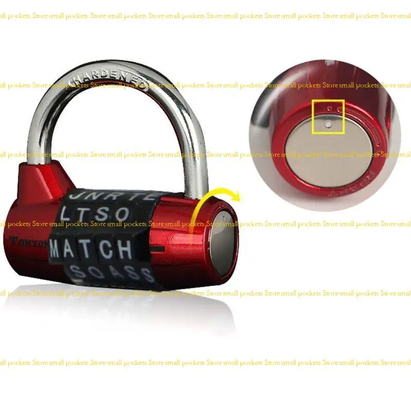 R1WD – à combinaison 5 lettres, mot passe, sécurité robuste, casier à cadran