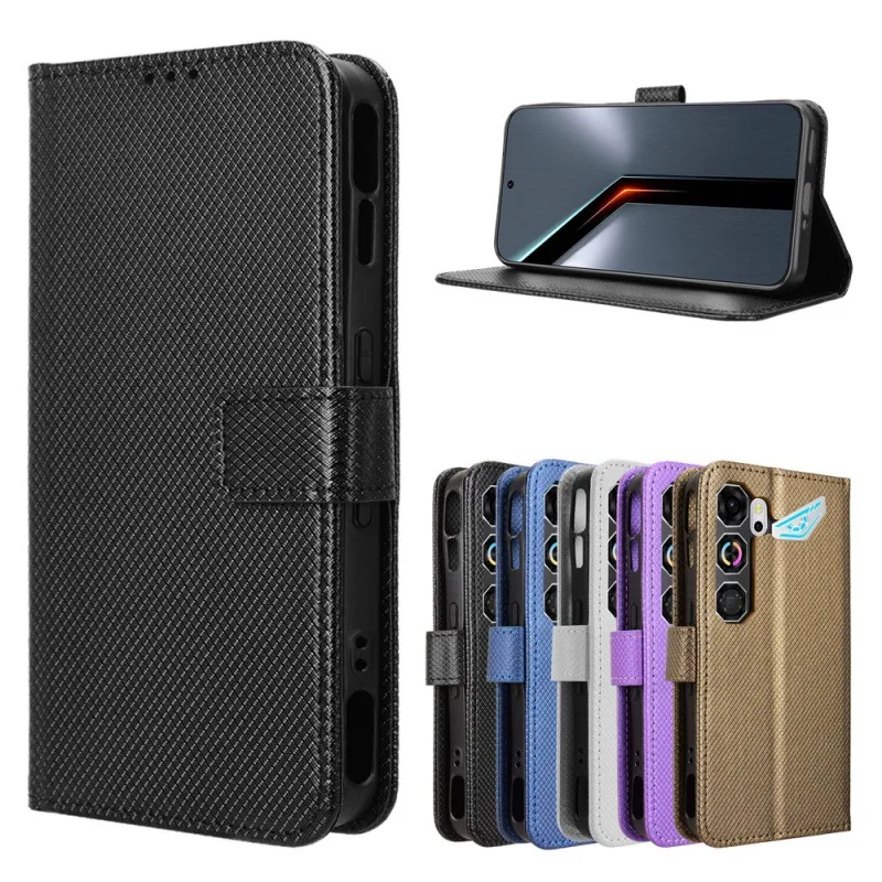 Plain Leather Flip Wallet Case For ZTE Nubia Neo 5 Pro Neo5 GT 5G Magnetic Book Cover Holder Capa Coque Fundas Shell