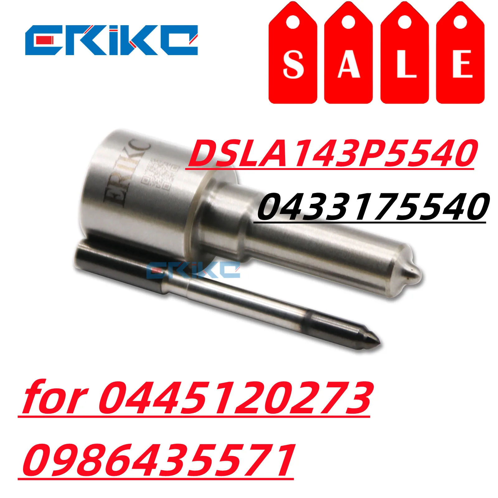 

ERIKC DSLA143P5540 Common Rail Fuel Injection Pump Nozzle DSLA 143P 5540 OEM 0433175540 FOR 0445120273 0986435571