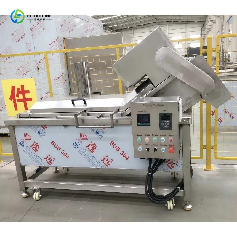 Customized Banana Slice Fryer High Capacity Continuous Frying Line Innovative Fryer Equipment