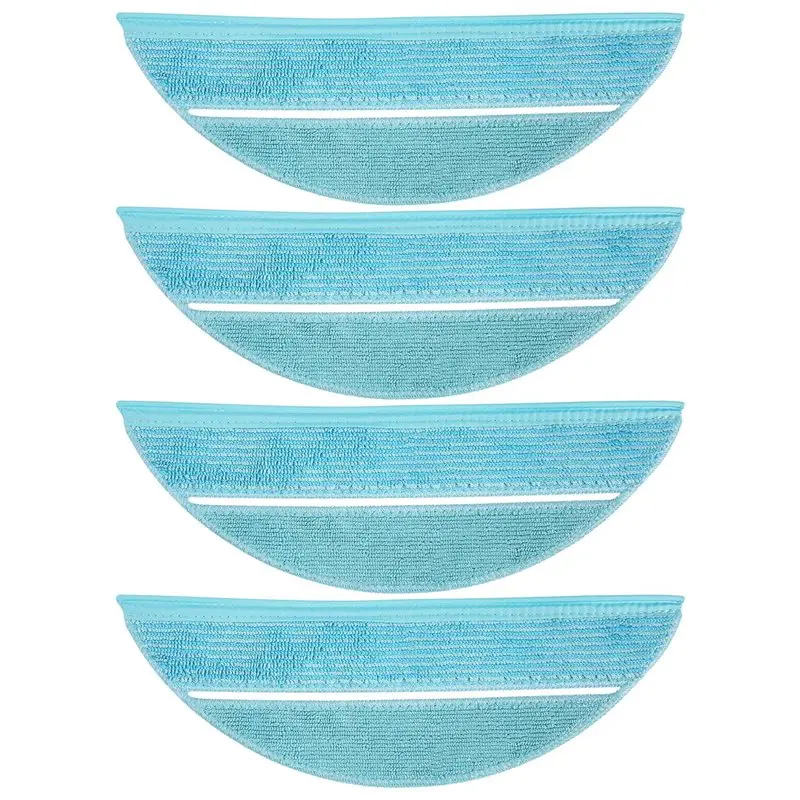 

AS94-4Pcs Mop Cloths For Cecotec Conga Ultra 2290 Accessories Robotic Vacuum Cleaner Parts
