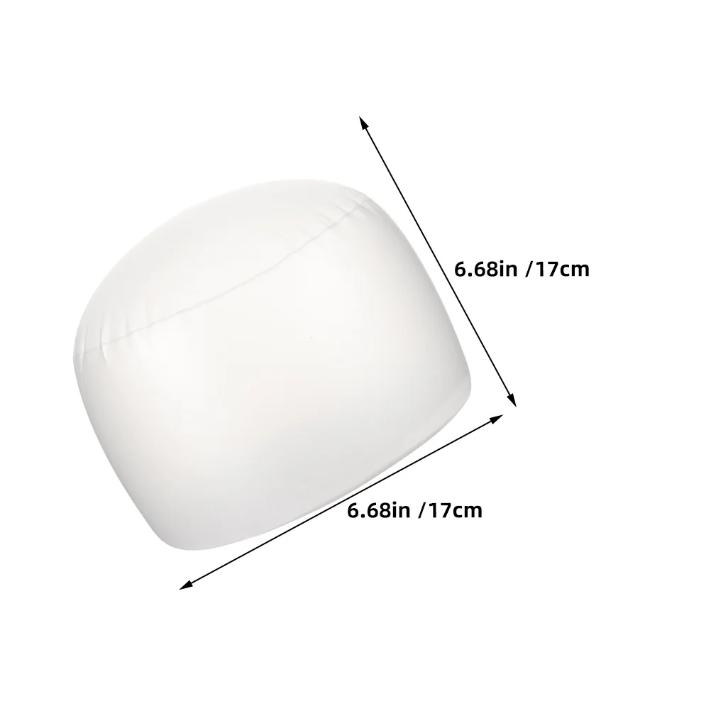 2 قطعة قبعة قابلة للنفخ المشكل مادة PVC موثوقة الشكل الاحتفاظ مريحة تناسب مختلف أنماط القبعة الحفاظ على قبعتك على شكل #3