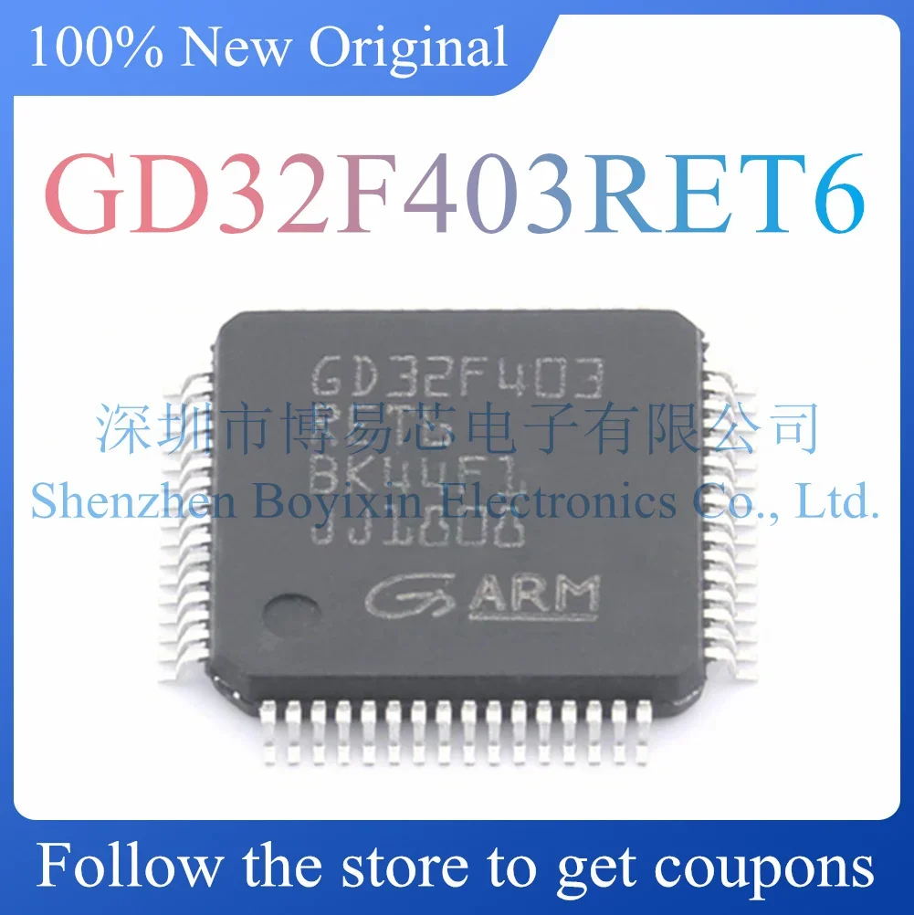 NOVO GD32F403RET6.Produto original.LQFP-64