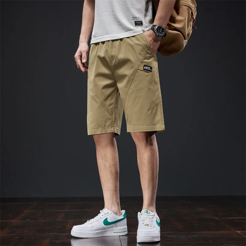 

Loose shorts men summer thin sports casual fashion men wear cargo quarter pants