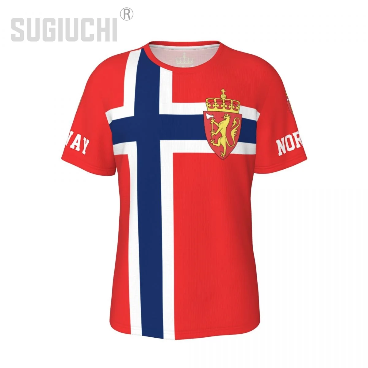 Unisex Nation T-shirt Norway Flag Norse T-shirts jersey For Men Women Soccer Football Fans Gifts Custom clothes tee