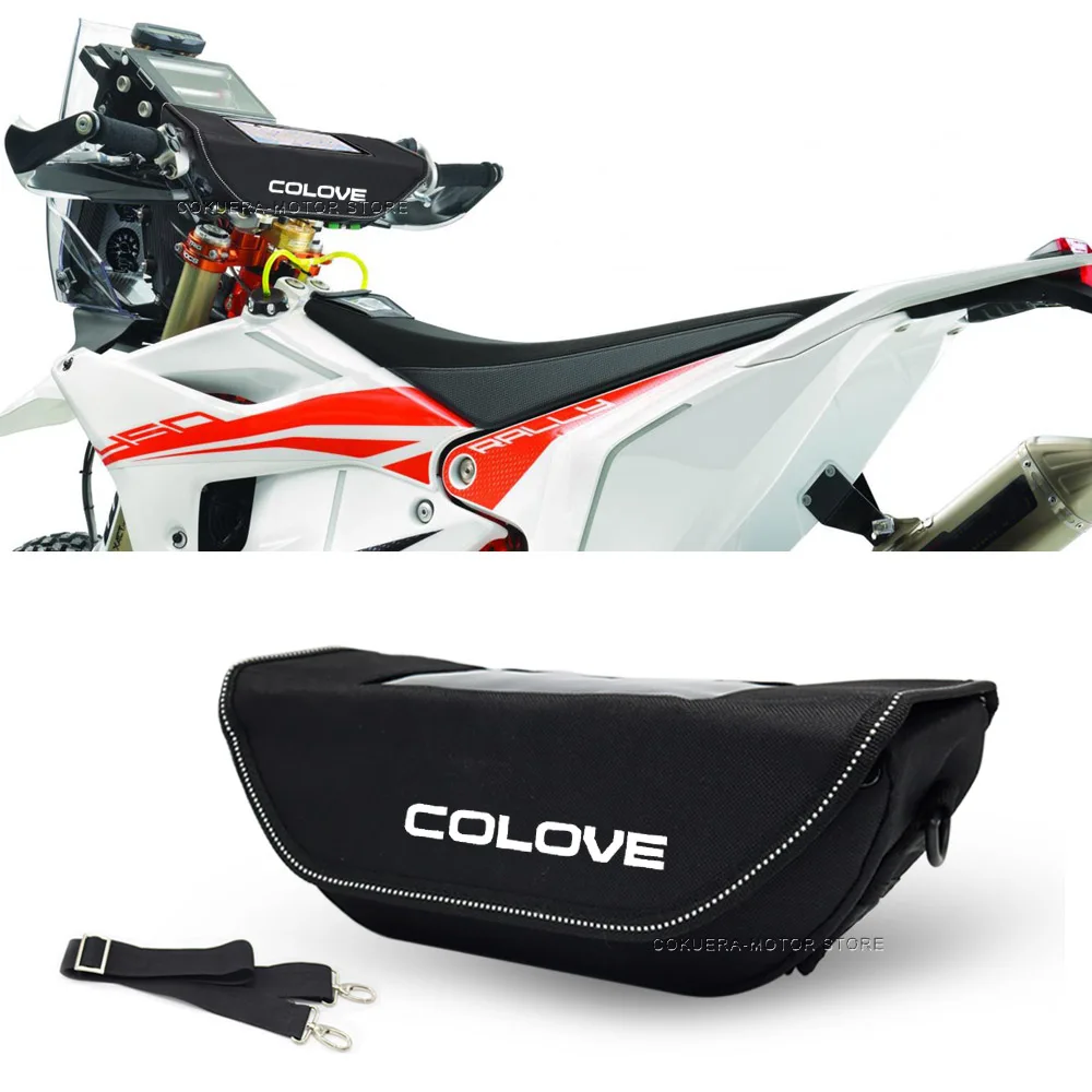 

For Colove 450 Rally Motorcycle Waterproof And Dustproof Handlebar Storage Bag