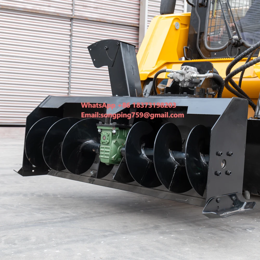 

Sliding Loader Mini Sliding Loader Bulldozer Snow Blower High Quality Accessories Mini Skid Steer Loader Attachment Snow Blower