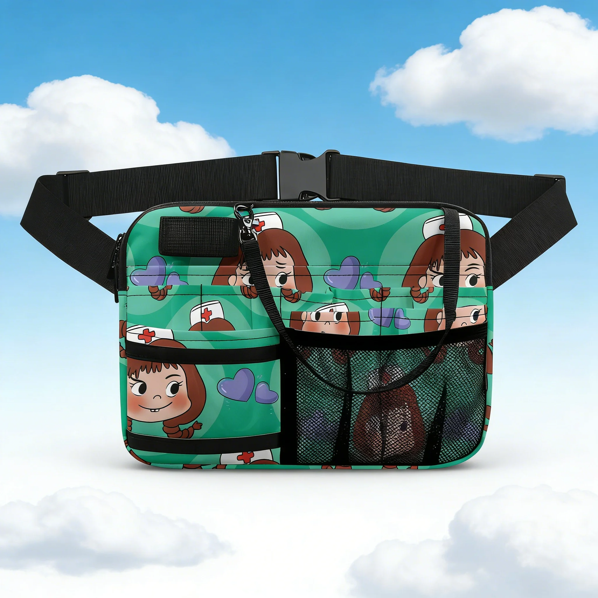 appreciation-gift-rainbow-nurse-fanny-pack-medical-organizer-belt-for-hospital-staff