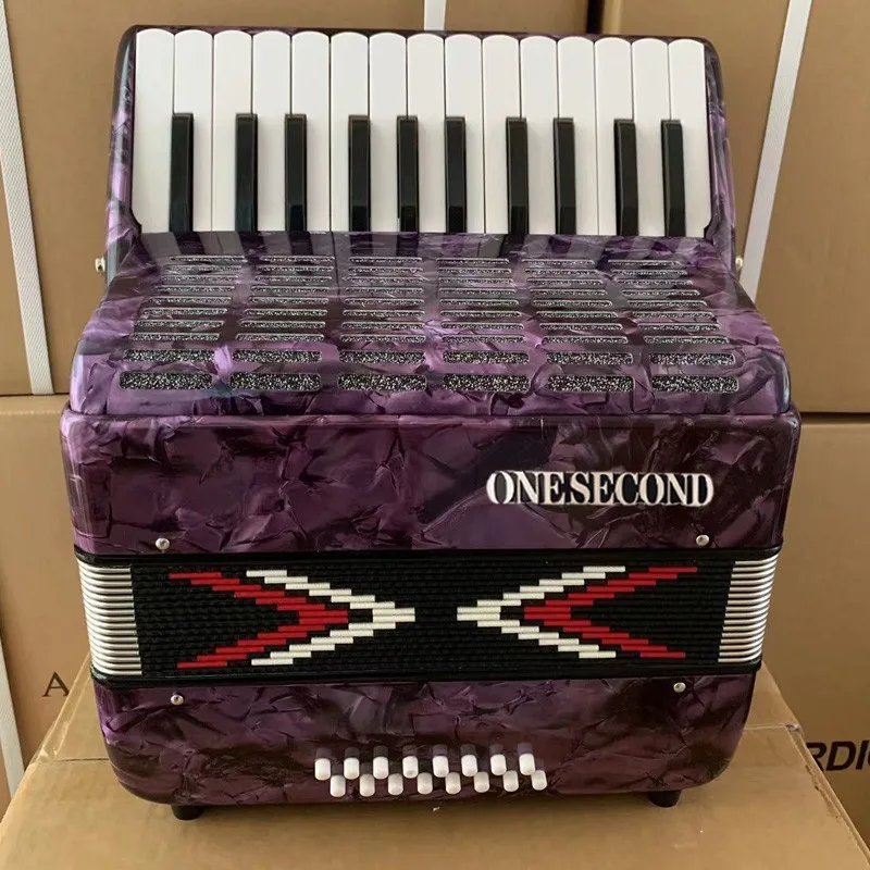 Onesecond Brand Accordion Children Beginner Introduction 16 Bass 25 Keys