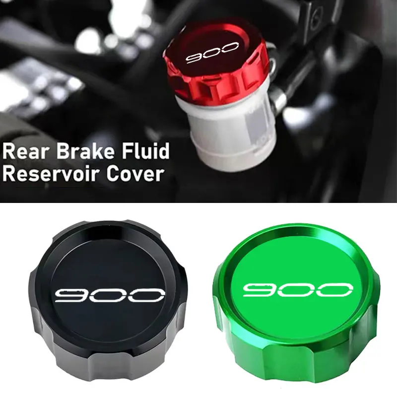 For Kawasaki Z900 Z 900 2017-2022 2023 2024 Motorcycle CNC accessories rear brake fluid protection cap