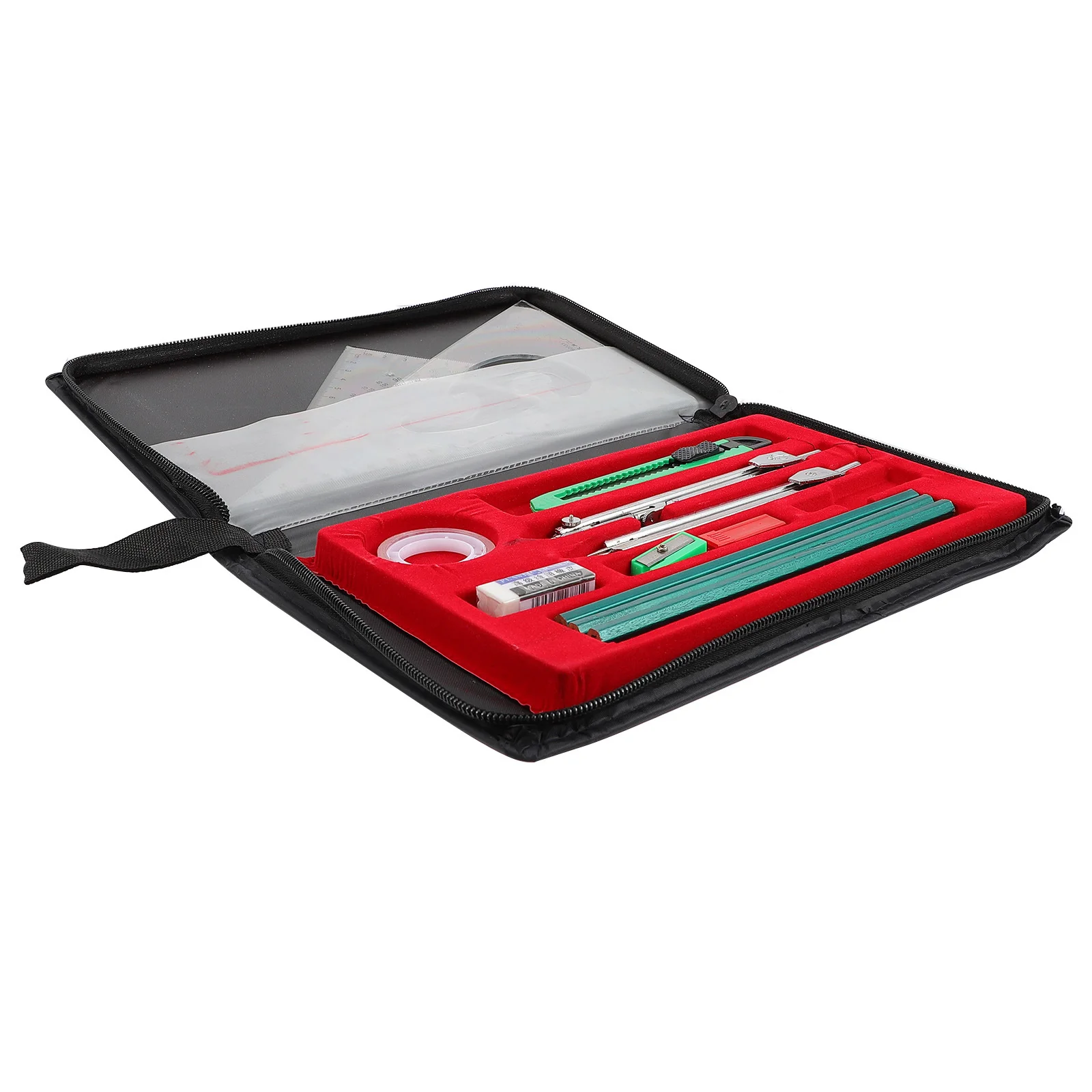 1 Set Professional Drafting Kit With Storage Box Architecture Drawing Tools For Engineer Artist Student Engineering