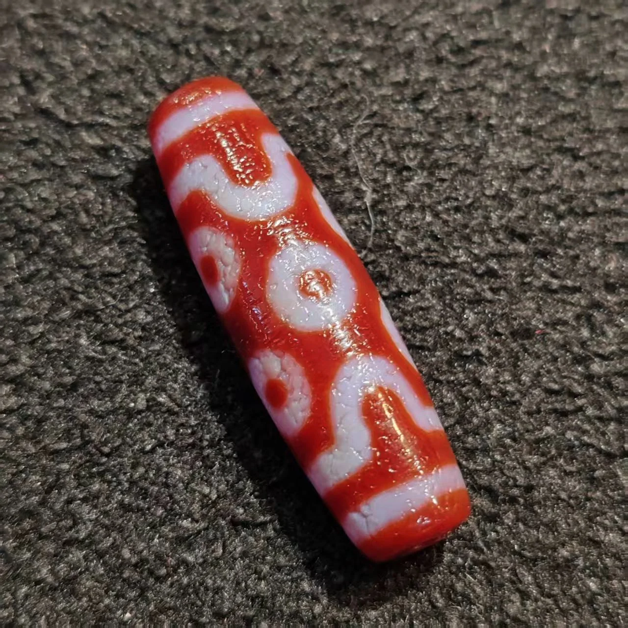 

1 Pcs Taiwanese Red Meat Penetration, High Oil Perilla, Heavy Weathering Agate, Tianzhu Necklace Pendant, DIY Accessory, Dzi