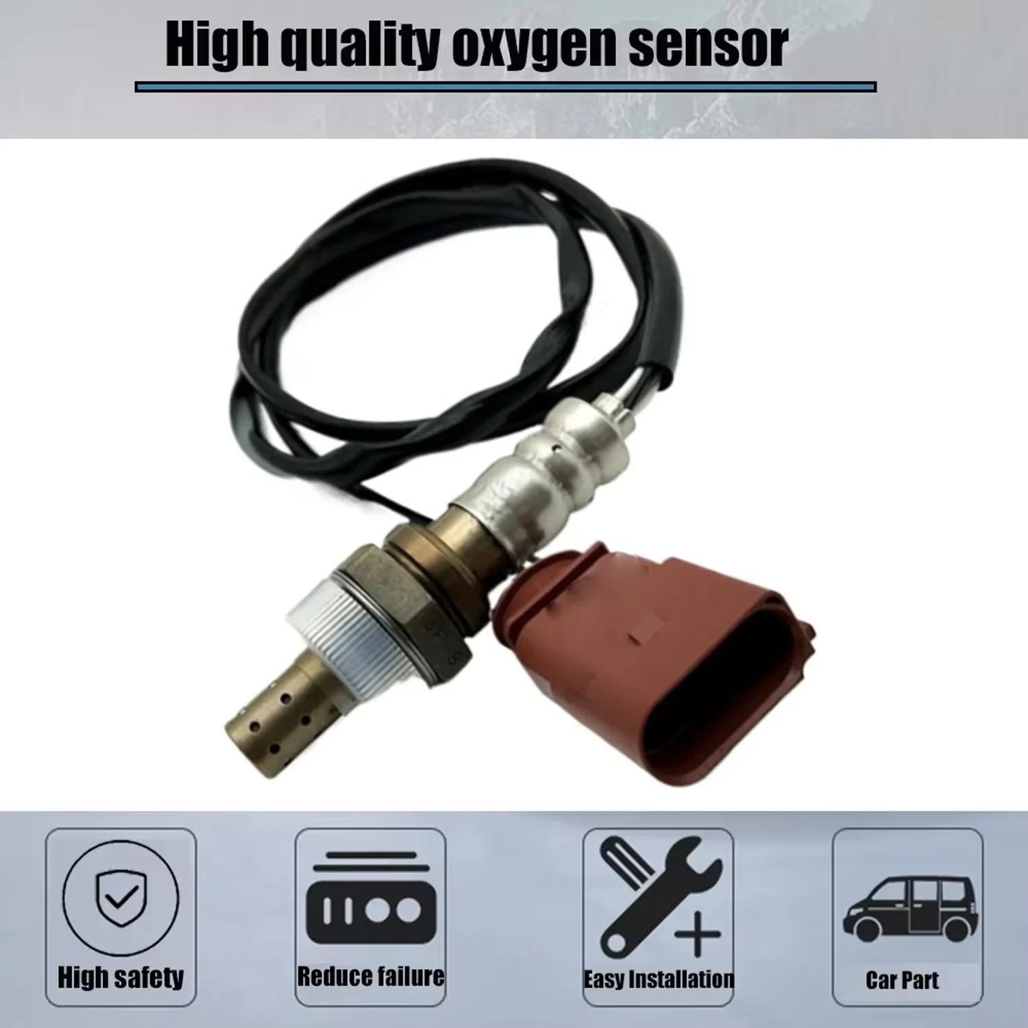 مستشعر الأوكسجين الخلفي O2 036906262F لشركة فولكس فاجن بورا فوكس جولف باسات بولو سكودا فابيا رومستر سوبيرب 1.2-2.0 2000-2014 036906265F