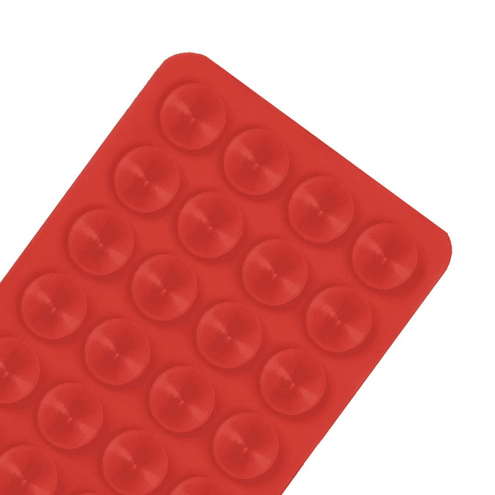 Silicone Suction Phone Case Adhesive Mount Multifunctional Suction Phone Holder Square Mirror Shower Phone Holder for Cell Phone