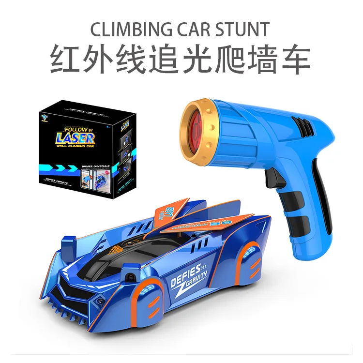 

Chasing Light Wall Climbing Car Remote Control Toy Wall Climbing Stunt Car 4wd Toy Racing Animal Appearance Toy Car