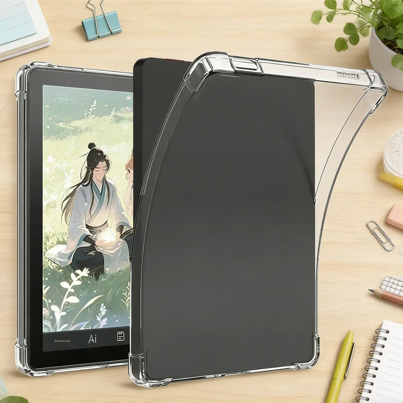 NEW 1PCS Shockproof Protective Case for Bigme B6 E-Reader - 6 Inch TPU Back Cover, Durable and Form-Fitting for Daily Protection