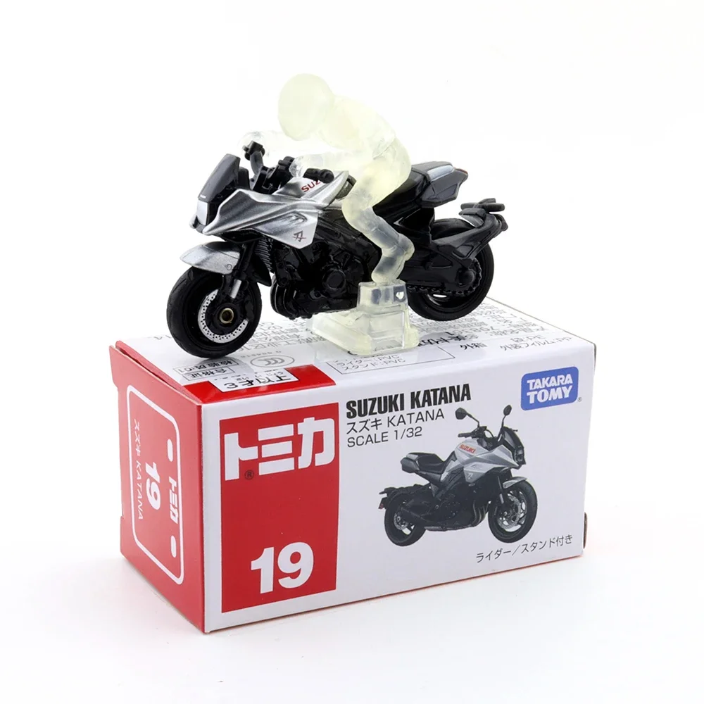 TAKARA TOMY Tomica Diecast No.19 Suzuki Katana Diecast Automotive Model Ornaments Cas Toys Gift Decorations