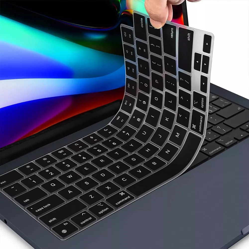 Layout Keyboard Cover For MacBook Pro 14.2 13.3