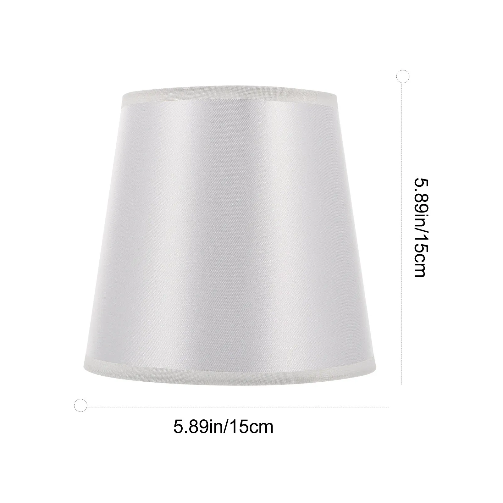1Pcs Simple Elegant Cloth Lampshade Soft Natural Light Diffuser Lamp Cover for Living Room Bedroom Office Table Floor Lamp Shade