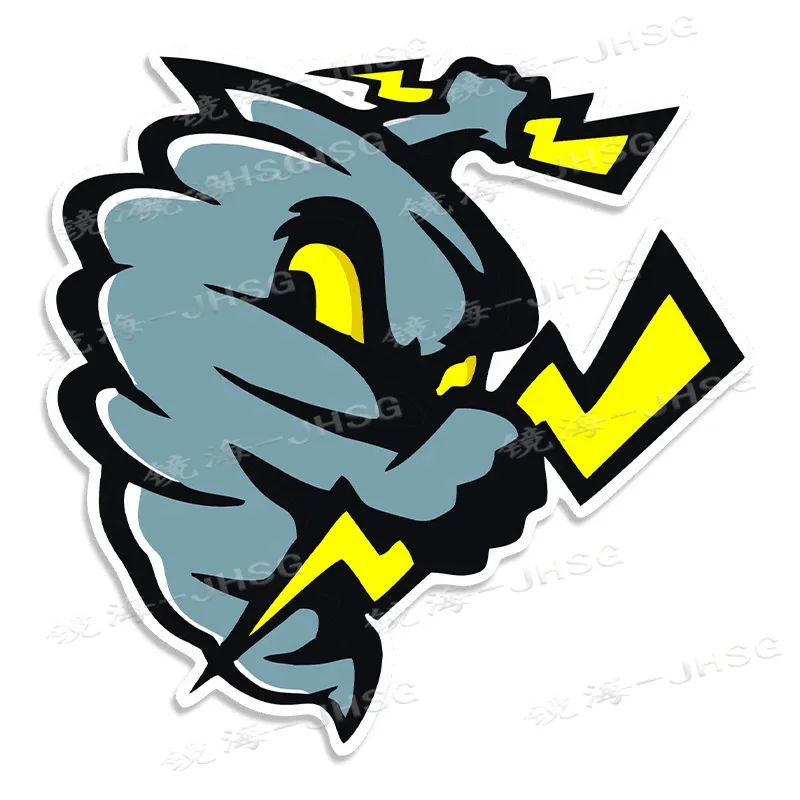 

Lightning Tornado Sticker Off road Electric Motorcycle Reflective Decoration Sticker Reflective Car Sticker