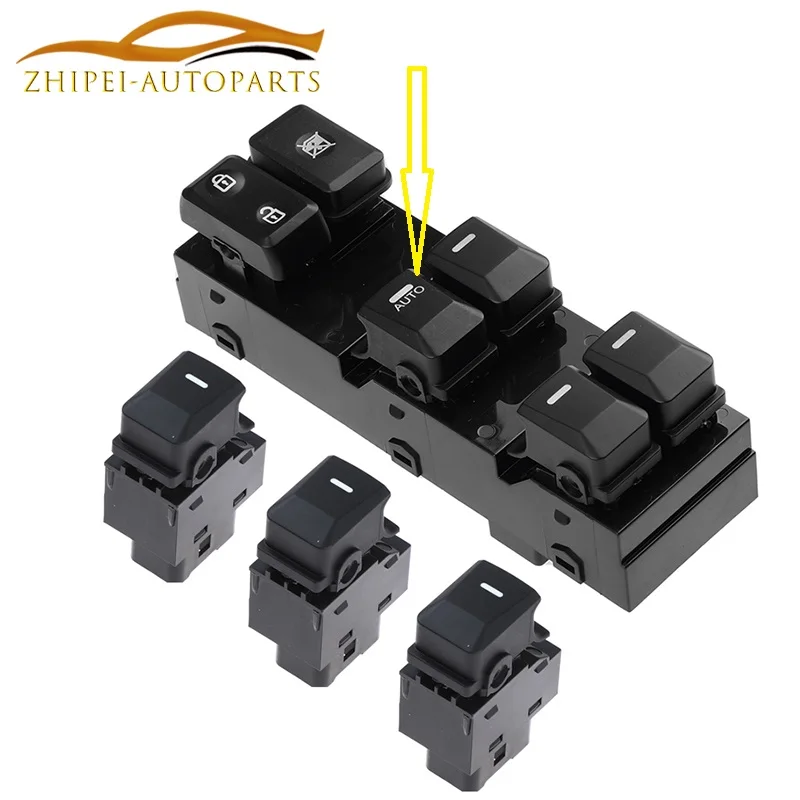 93570-3W400WK 93570-3W450 Elektryczny główny przełącznik szyb samochodowych 93575-1H000 do Kia Sportage 2011 2012 2013 2014-2016