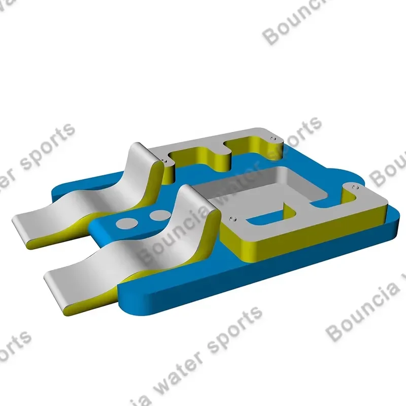Customizable Floating Swim Platform Marine Inflatable Dock For Lake Ocean Water Sports Durable PVC Material Easy Assembly