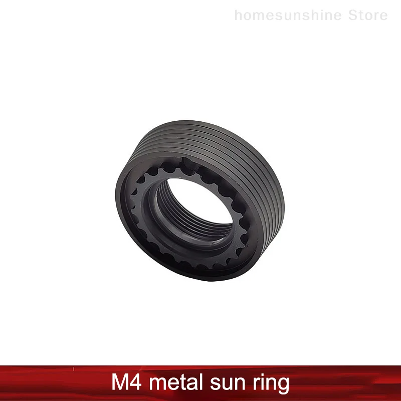 

1pcs Bicycle Brake Solar Ring Wide/Narrow Teeth M4 Metal Snap Ring M16MOE Handguard Universal Model No Function