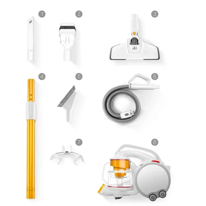 Desktop 220v Vacuum Cleaner S9 Pro Household Hand-held Powerful Push Rod High-power High-suction Electric Vacuum Cleaner