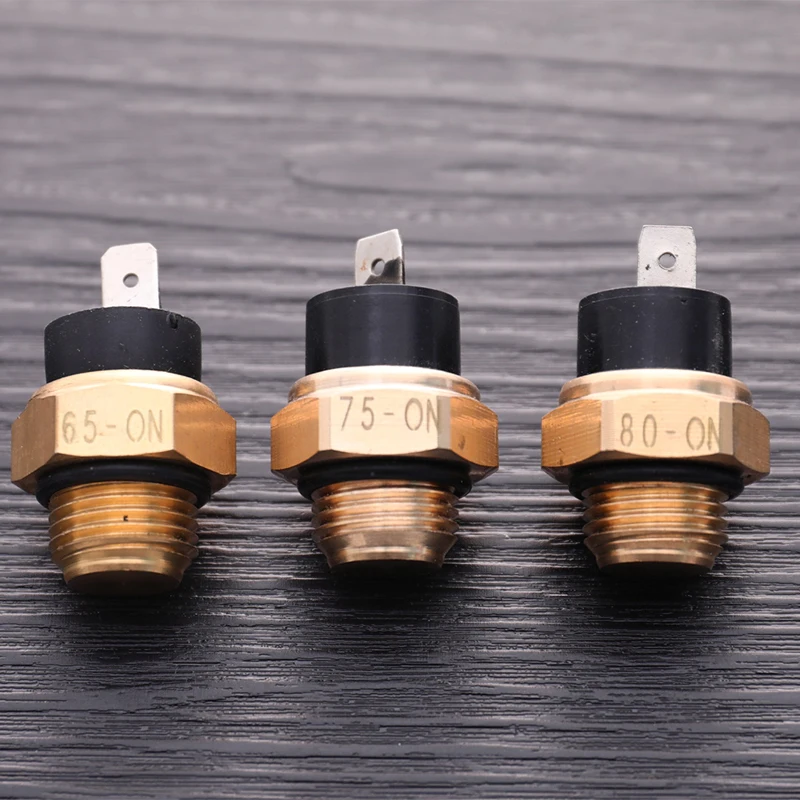 

1 шт. электрический радиатор для мотоцикла охлаждающий вентилятор водяной термостат переключатель датчик температуры