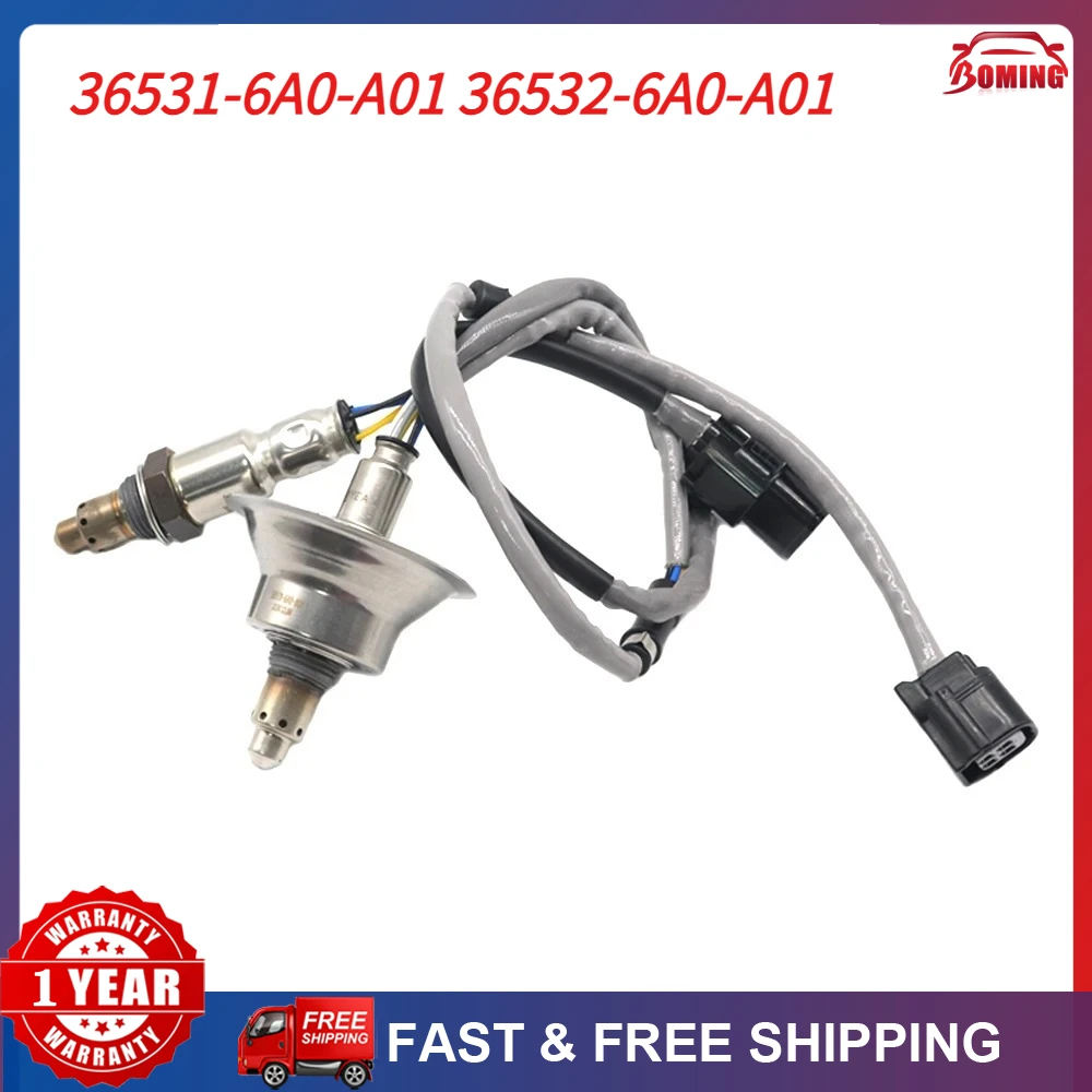 Sensor de Oxígeno O2 para Automóvil, Compatible con Honda Accord Acura RDX TLX 2018-2021 234-5726 234-8046 36531-6A0-A01 36532-6A0-A01