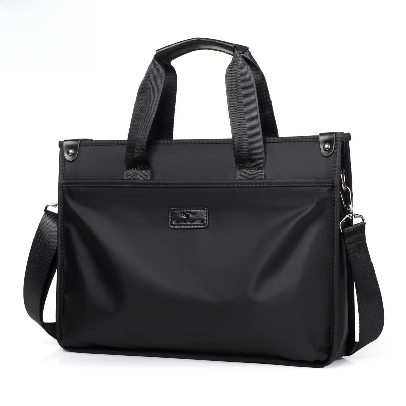 

Повседневная мужская сумка из канваса, деловая сумка-портфель, сумка для документов, сумка через плечо для молодежи