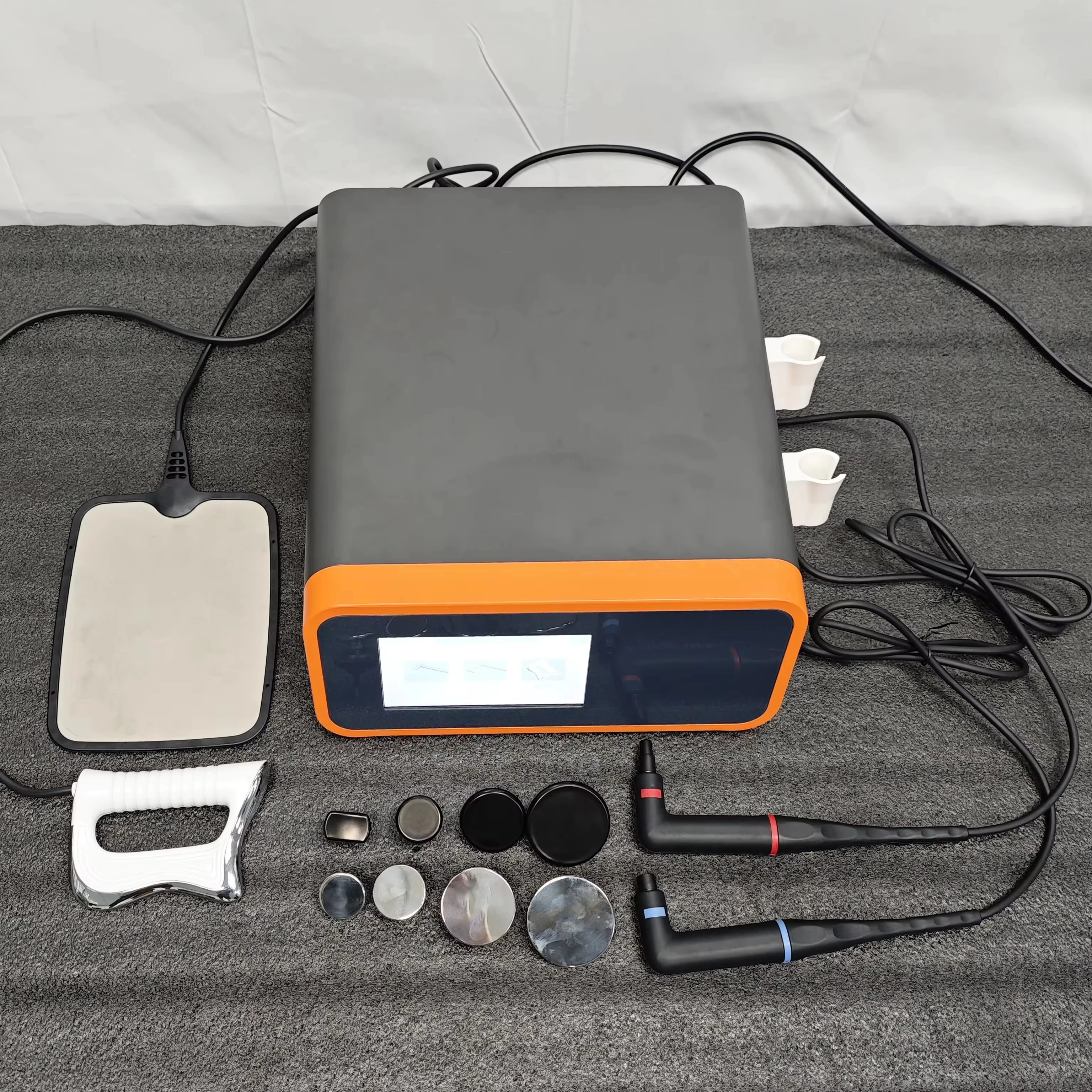 Portable 448KHZ RF Tecar Therapy RET CET Diathermy Body Sliming Machine Pain Relief Skin Tightening INDIBA Deep Care