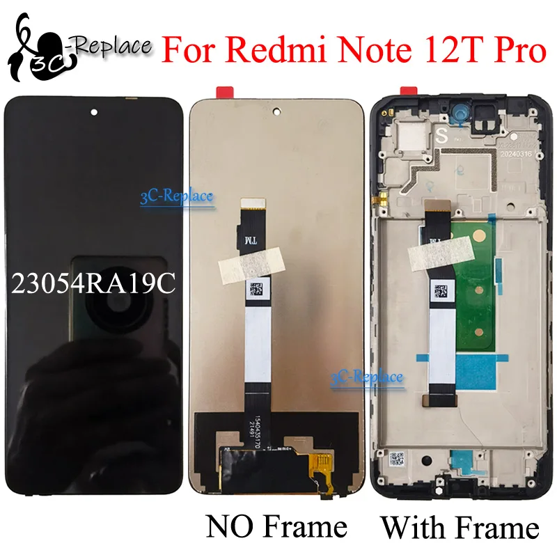 Écran LCD pour Xiaomi Redmi Note 12T Pro Évaluation complète et guide d’installation étape par étape
