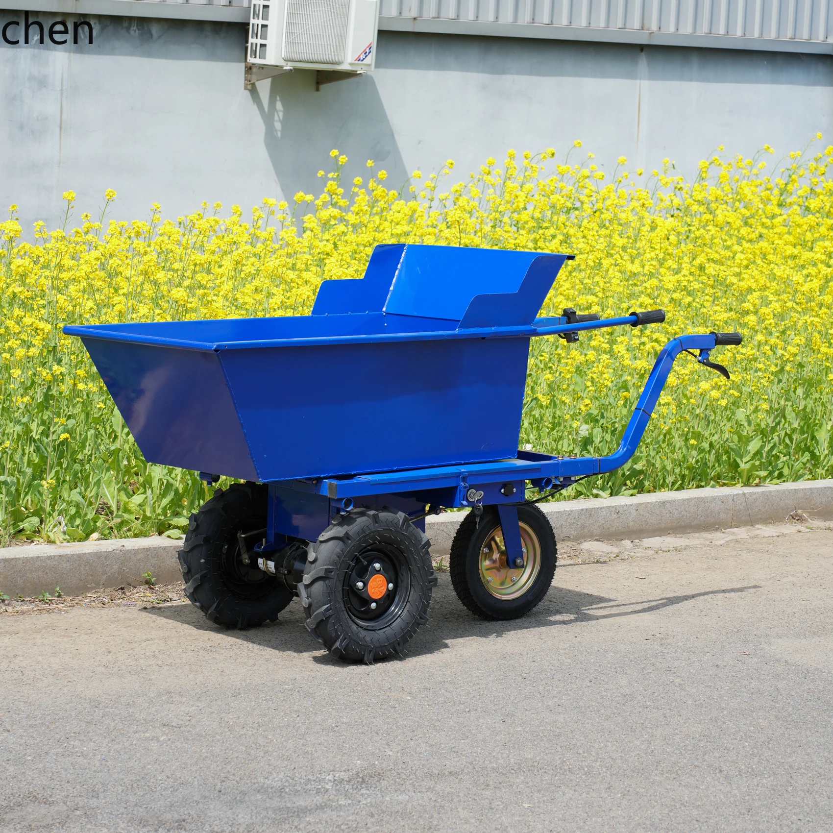 ZML electric three-wheeled trolley mountain climbing cart agricultural electric tricycle