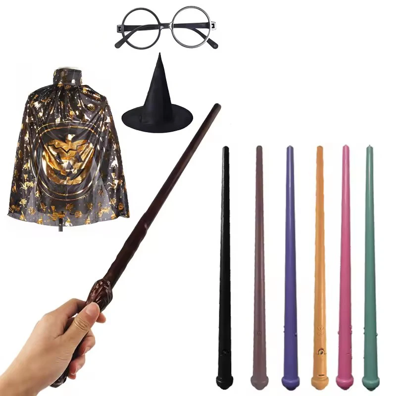 

Magic Wand Children's Cosplay Toys Role-playing Stage Performance Props Wizard Cane Boy Girl Birthday Gift Magic trick