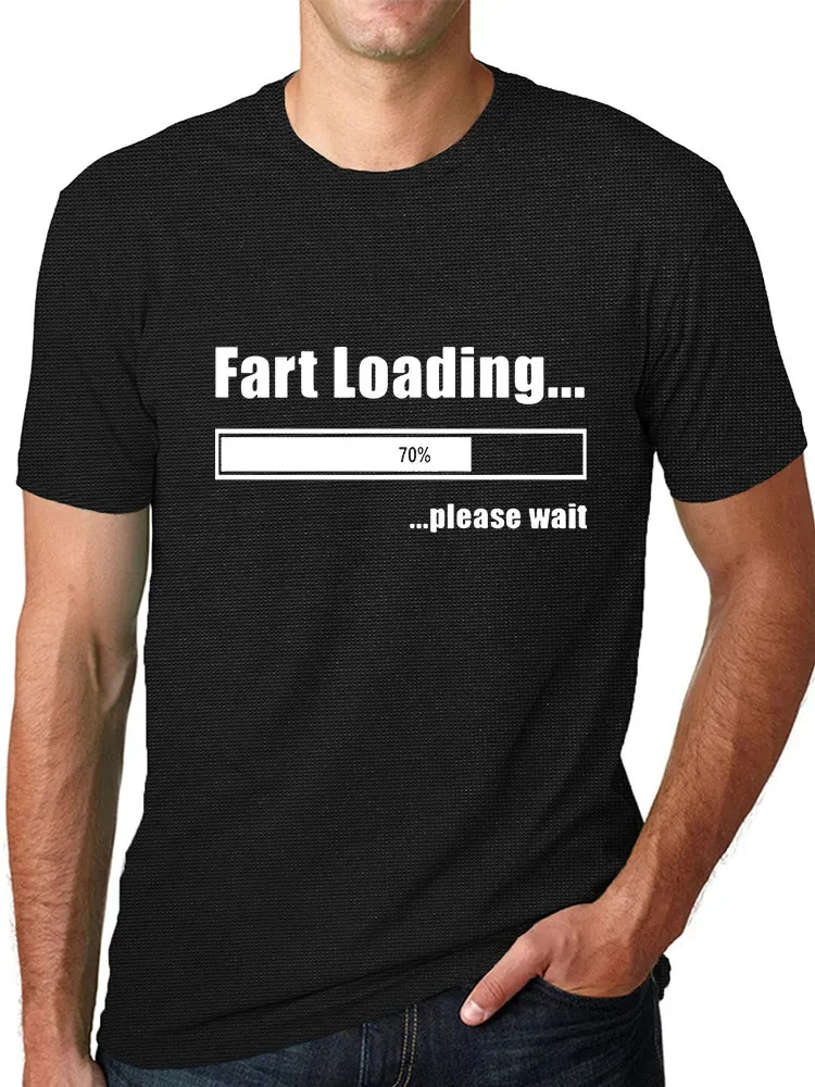 Camiseta divertida de Fart Loading para hombre, camisa de Humor, broma, mordaza, regalos para chicos, regalos para papá, 42838