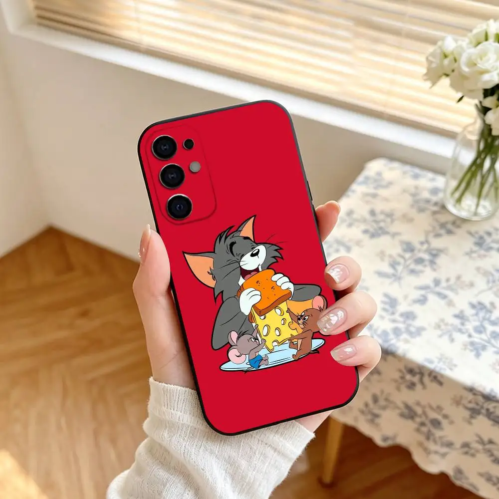 Funny T-Toms Cute J-Jerrys  Phone Case For Samsung S25,S24,S21,S22,S23,S30,Ultra,S20,Plus,Fe,Soft Silicone Black Cover view 3