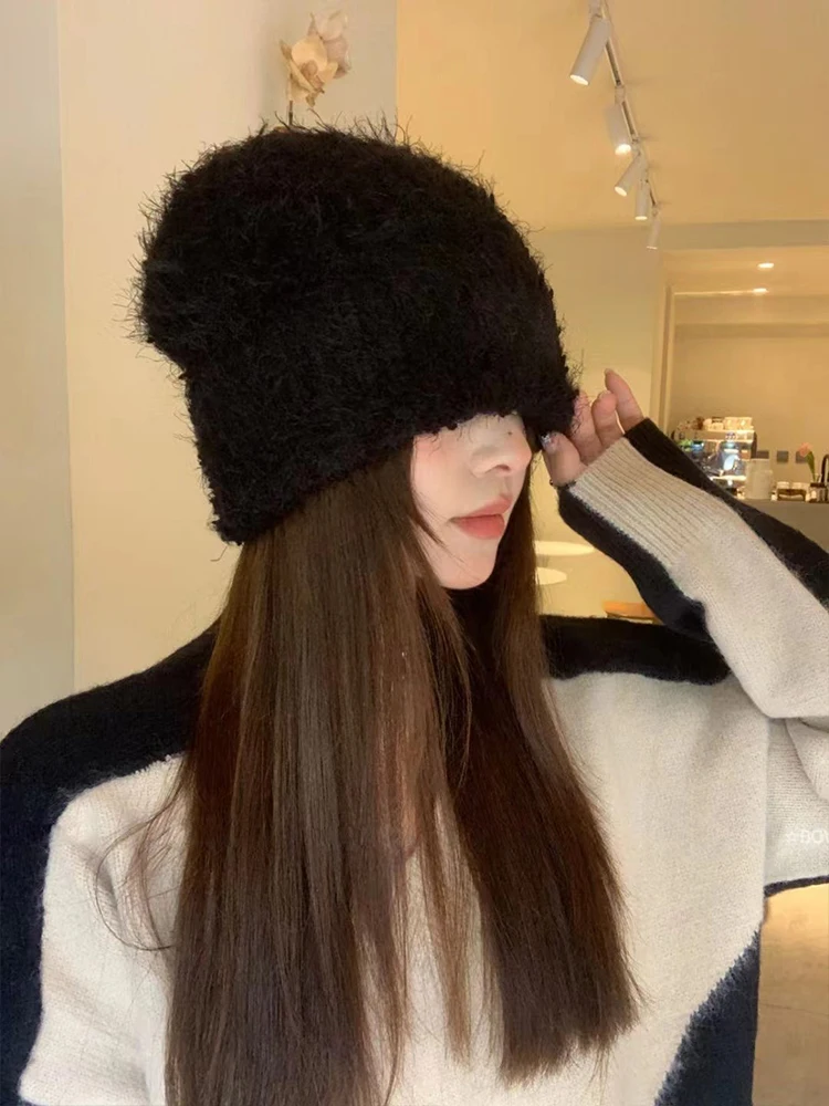 Wintermützen mit Ohrenschutz für Damen und Herren, warme Beanies, Outdoor-Skimaske, Ohrenschützer, Damen-Skullies-Mützen, Gorros – Detail 11