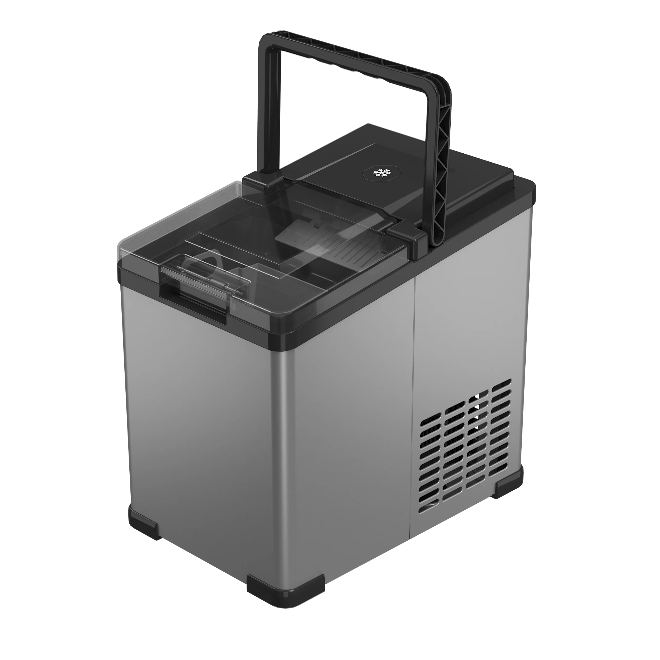 ICE16 Portable Automatic Ice Cube Maker AC100-240V DC12/24V For Home Car RV Outdoor