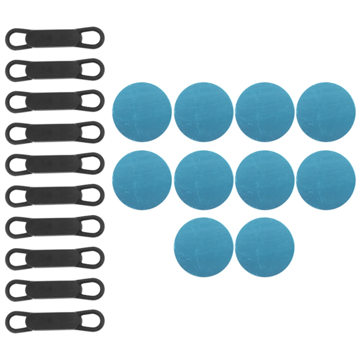 마그네틱 펜 연필꽂이, 실리콘 조절 가능 펜꽂이, 책상, 냉장고, 화이트보드, 사무실 책상, 10 팩