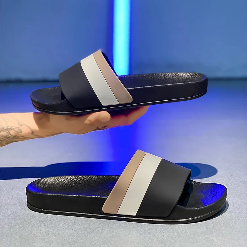 

Men Women Slippers Summer Clogs Beach Slippers Flip Flops Indoor Home Slides Bathroom Shoes for Men Comfortable Outdoor Sandals