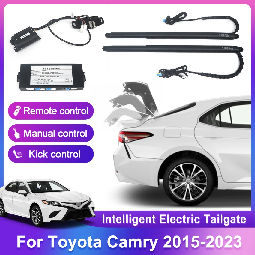 

For Toyota Camry 2015+ control of the trunk electric tailgate car lift auto automatic trunk opening drift drive kit foot sensor