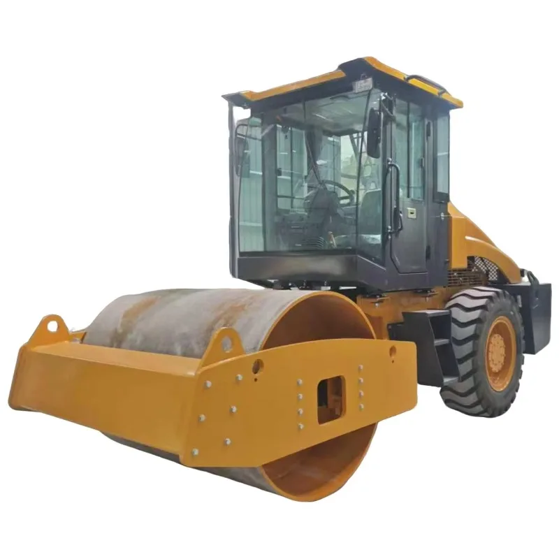 China Brand 1-5ton Mini Ride-on Vibratory Road Roller with Changchai Engine Factory Direct Double Drum Compactor for Pavement