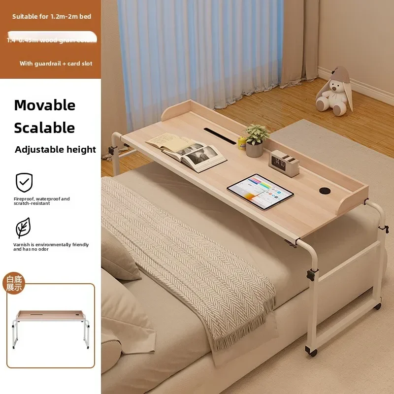 Stable Desk cross bed table movable lifting bedside table girls bedroom home lazy bed office computer bedside table