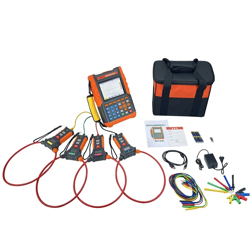 Electric Three Phase Power Quality Analyser Tablet Type Intelligent Multifunction Power Analyzer