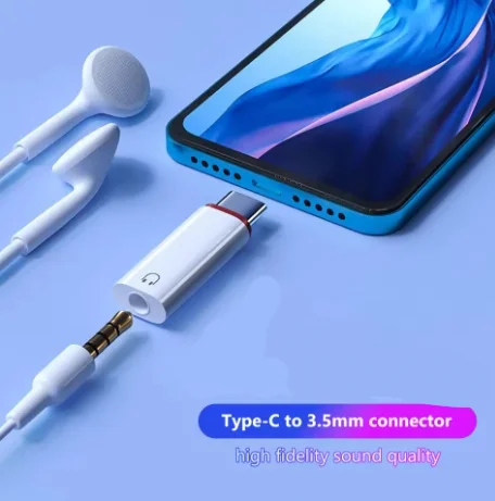 IOS To 3.5mm Jack AUX Audio Adapter For iPhone 14 13 Pro Max Type C To 3.5mm With Mic For Samsung Xiaomi Headphone Connector image 4