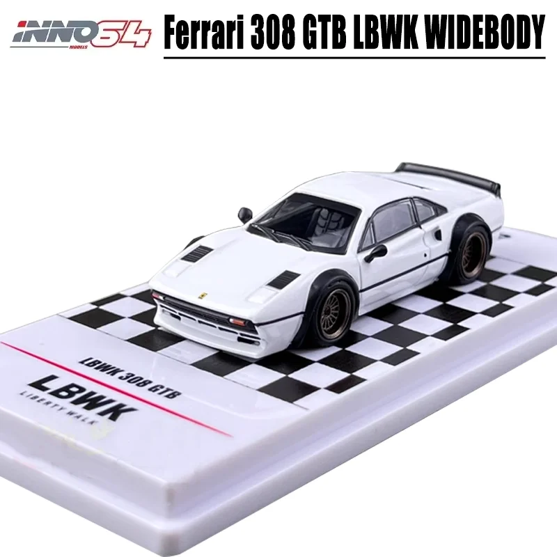 

INNO 1/64 Ferrari 308 GTB LBWK WIDEBODY Alloy Toy Motor Vehicle Diecast Metal Model Gifts