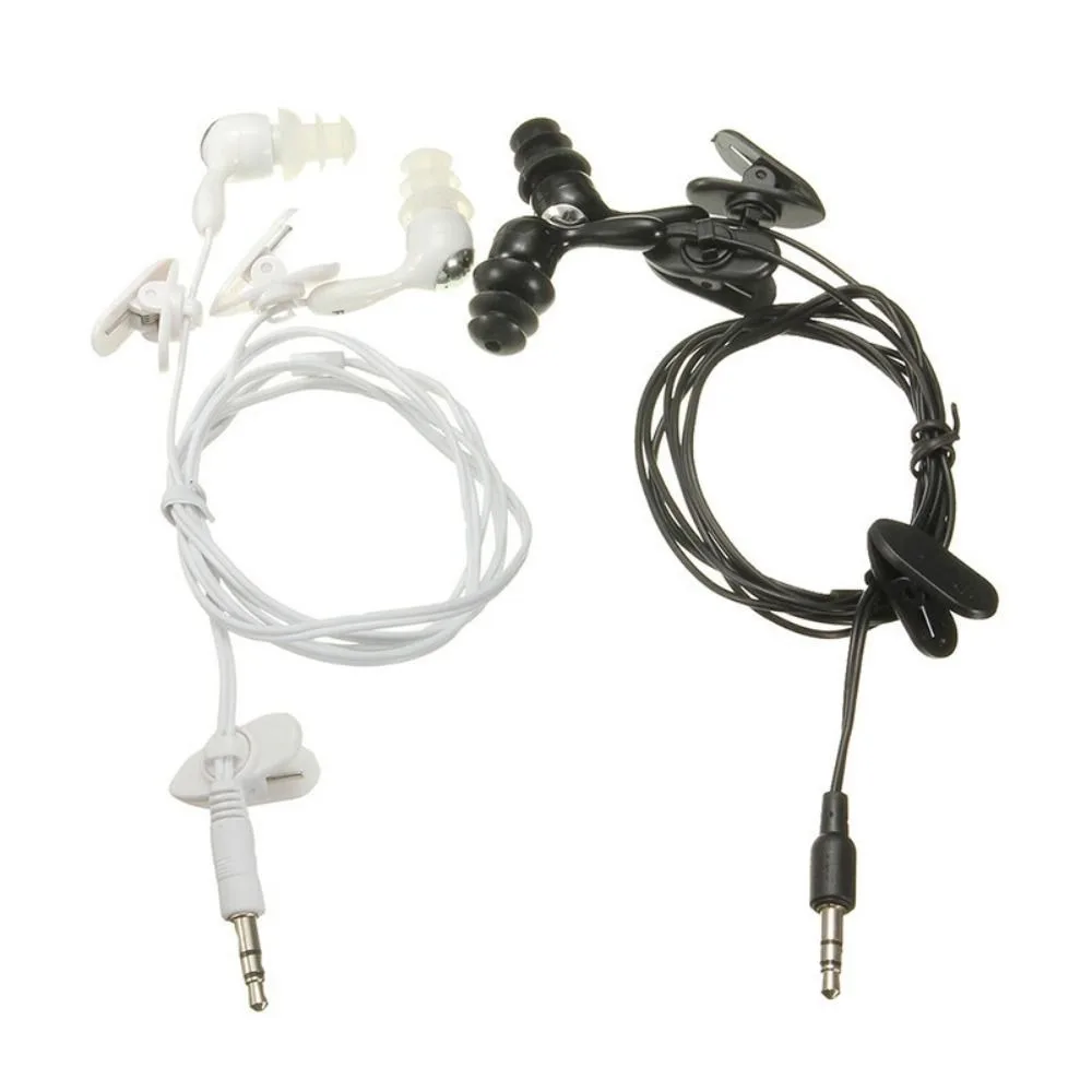 Swimming Waterproof IPX8 Wired Earphone In-ear Durable Headset Earbuds Portable 3.5mm Jack Wired Headset Diving