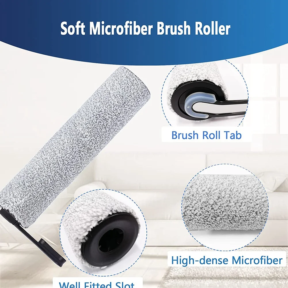 Peças de reposição para aspirador molhado e seco, escova do rolo principal, filtro HEPA, acessórios sem fio, Tineco Floor One, S5