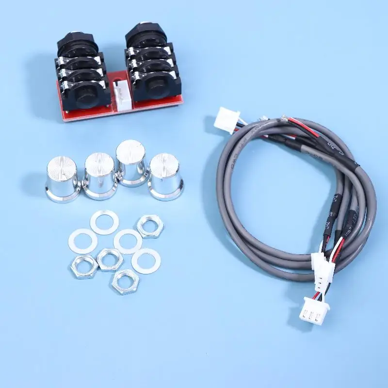 التيار المتناوب 6 فولت-15 فولت أو تيار مستمر 7 فولت-24 فولت 7-24 PT2399 ريفيرب كاريوكي مجلس ميكروفون رقمي لوحة تركيبية عدة مع مكبر للصوت الصوت OP AMP مجلس #4